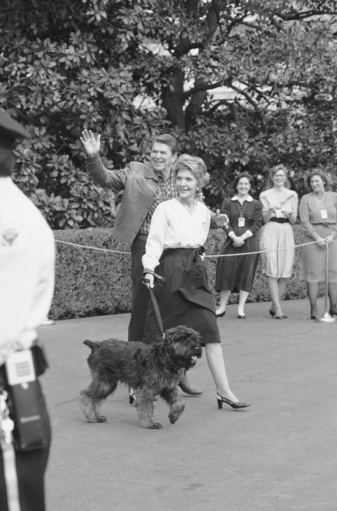 Ronald Reagan, Nancy Reagan, Lucky